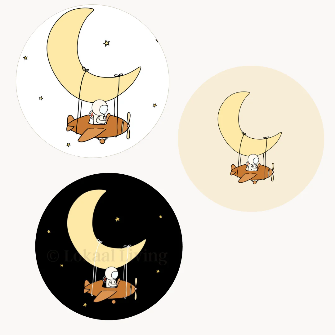 Muurcirkel Luna