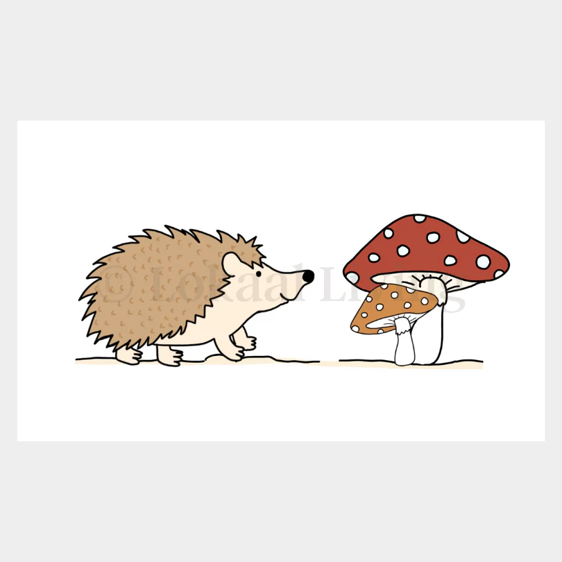 Poster Egel Poster Egel