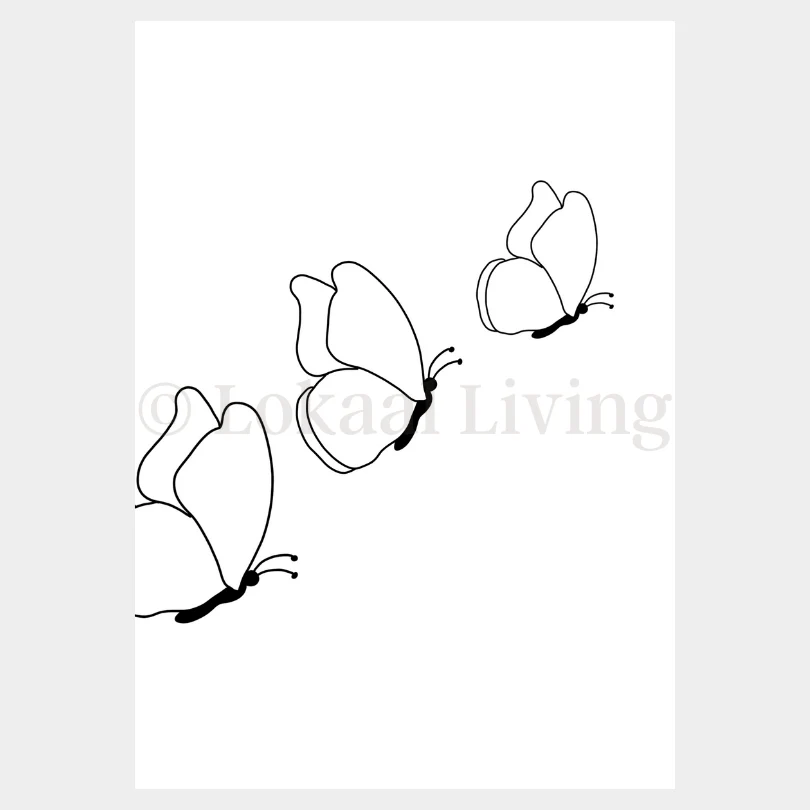 Poster Vlinders Poster Vlinders