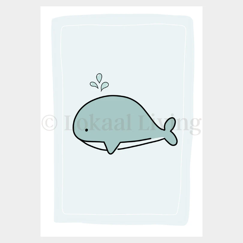 Poster Walvis Poster Walvis