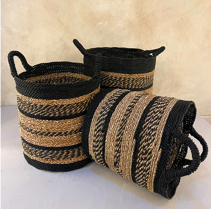 Mand met hengsels – zwart/naturel