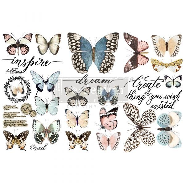 Mini transfer “Papillon Collection” by Redesign with Prima