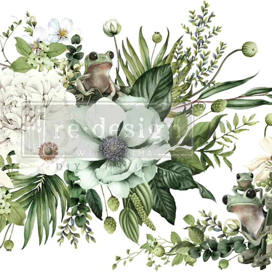 Maxi Transfer “froggy meadow greens” by Redesign with Prima