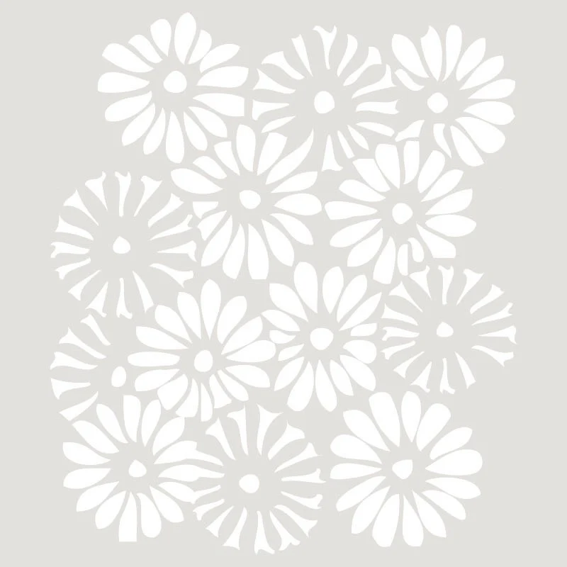 Sjabloon B13 – Margrietjes – 20cm x 30cm