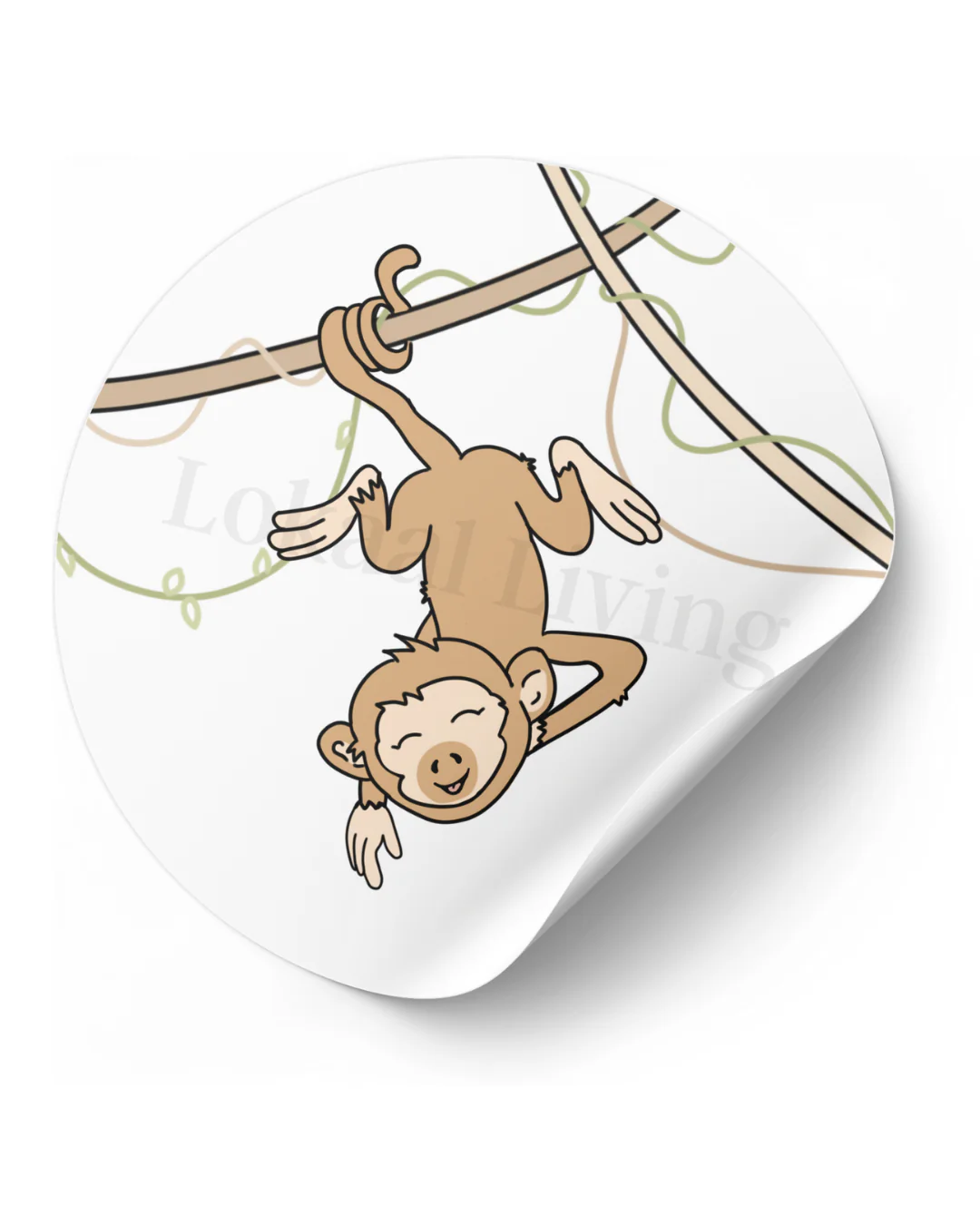 Stickerset Aap