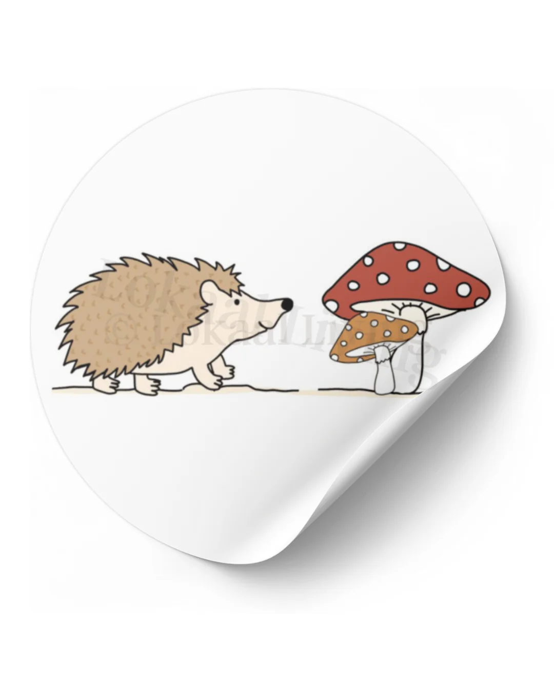 Stickerset Egel Stickerset Egel