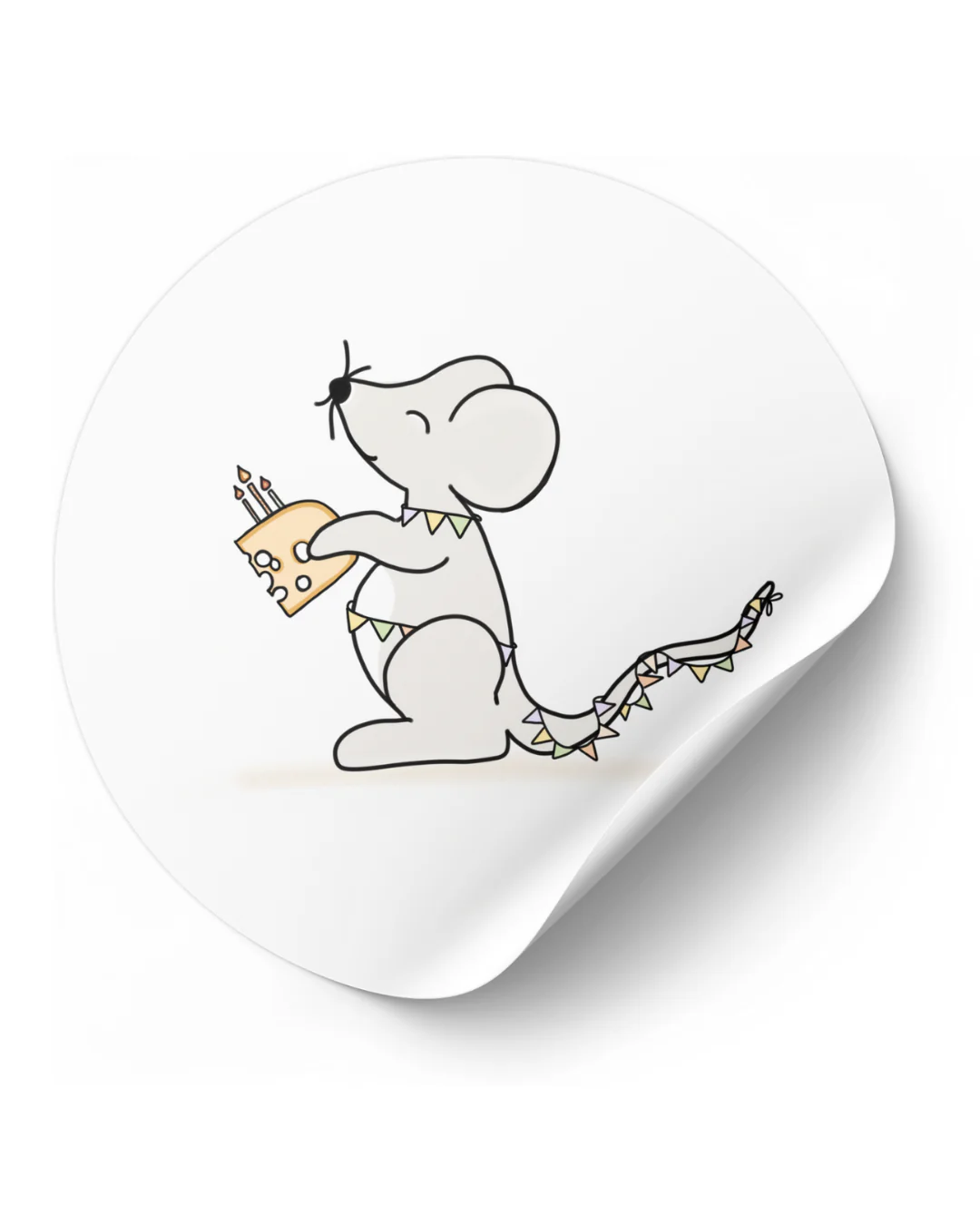 Stickerset Muis Stickerset Muis