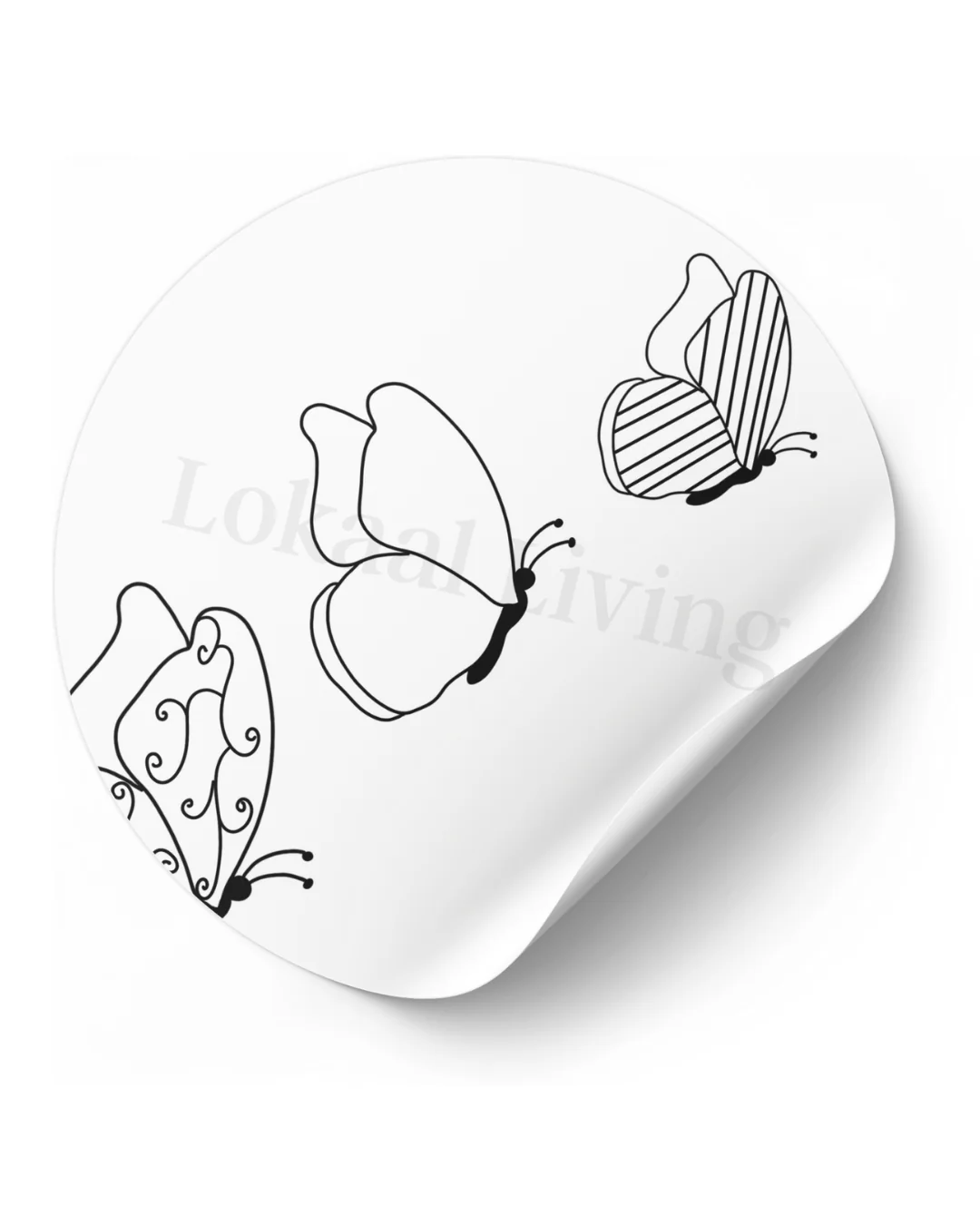 Stickerset Vlinders Stickerset Vlinders