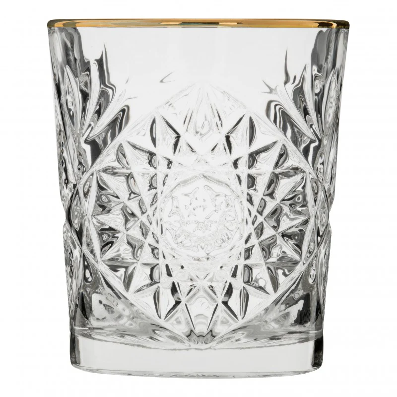 Hobstar Glas/Goud Hobstar Glas/Goud